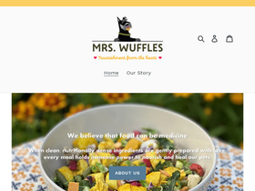 mrswuffles.com homepage screenshot