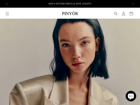 Pinyor homepage screenshot