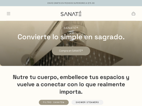 sanate.com homepage screenshot