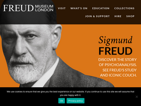 'freud.org.uk' screenshot