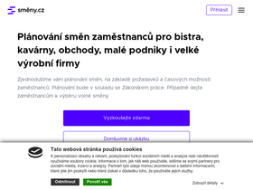 'smeny.cz' screenshot