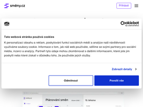 'smeny.cz' screenshot