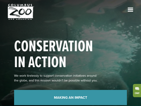 'columbuszoo.org' screenshot