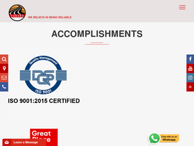 'saharamotorsuae.com' screenshot