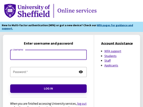 login.shef.ac.uk