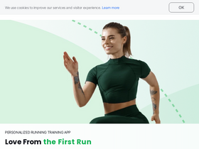 'joggo.run' screenshot