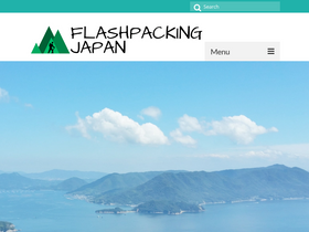 'flashpackingjapan.com' screenshot