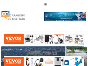 'caraboboesnoticia.com' screenshot