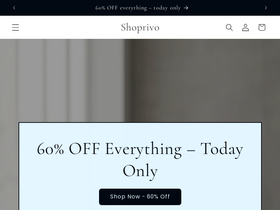 shoprivo.com homepage screenshot