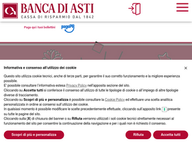 'bancadiasti.it' screenshot