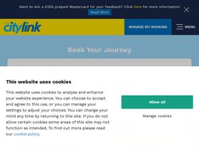 'citylink.ie' screenshot