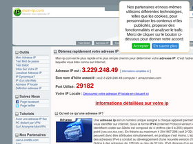 'mon-ip.com' screenshot