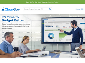 'cleargov.com' screenshot