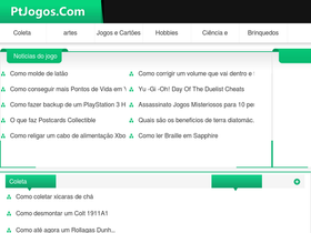 'ptjogos.com' screenshot