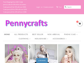 'pennycraftsstudio.com' screenshot