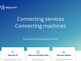 'web-api.eu' screenshot