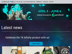 'corvusbelli.com' screenshot