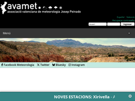 'avamet.org' screenshot