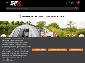 'spx.com.tr' screenshot