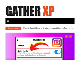 'gatherxp.com' screenshot