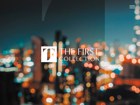 'thefirstcollection.ae' screenshot
