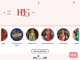 hifibyhibafazi.com homepage screenshot