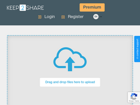 'keep2share.cc' screenshot