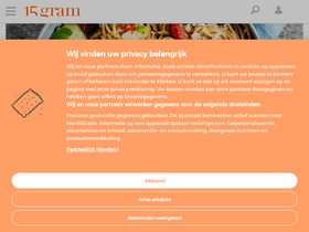 '15gram.be' screenshot