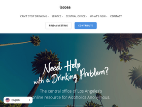 'lacoaa.org' screenshot