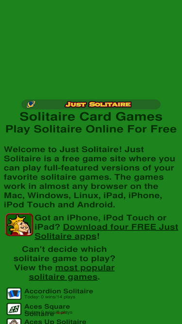 solitaire-web-app.com Competitors - Top Sites Like solitaire-web-app.com