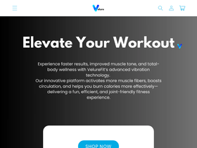 Velure website screenshot