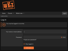 'westendzone.com' screenshot