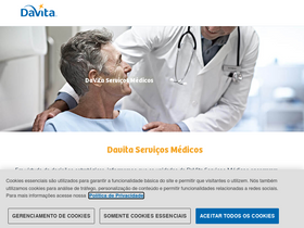 'davita.com.br' screenshot