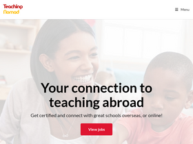 'teachingnomad.com' screenshot