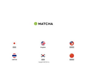 'matcha-jp.com' screenshot
