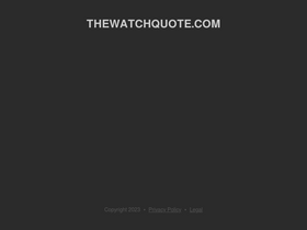 thewatchquote.com