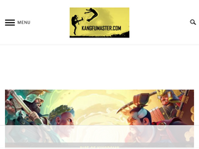 'kangfumaster.com' screenshot