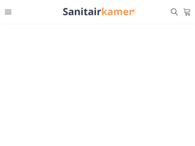 'sanitairkamer.nl' screenshot