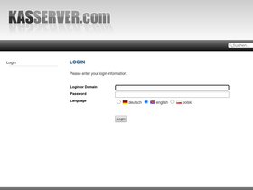 'kasserver.com' screenshot