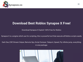 'synapsex.co' screenshot