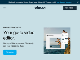 'magisto.com' screenshot