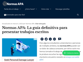 'normasapa.in' screenshot