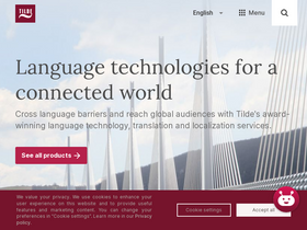'tilde.com' screenshot