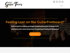 'appliedguitartheory.com' screenshot