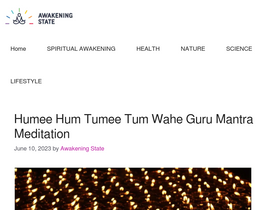 'awakeningstate.com' screenshot
