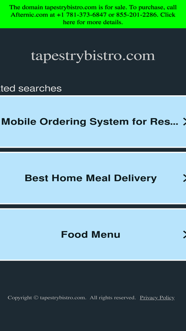 tapestrybistro.com