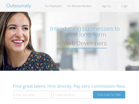 'outsourcely.com' screenshot