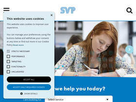 'svp.ie' screenshot