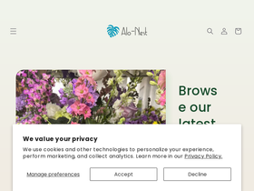 alo-nest.com homepage screenshot