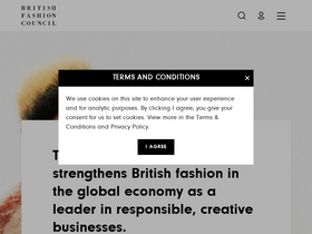 'britishfashioncouncil.co.uk' screenshot